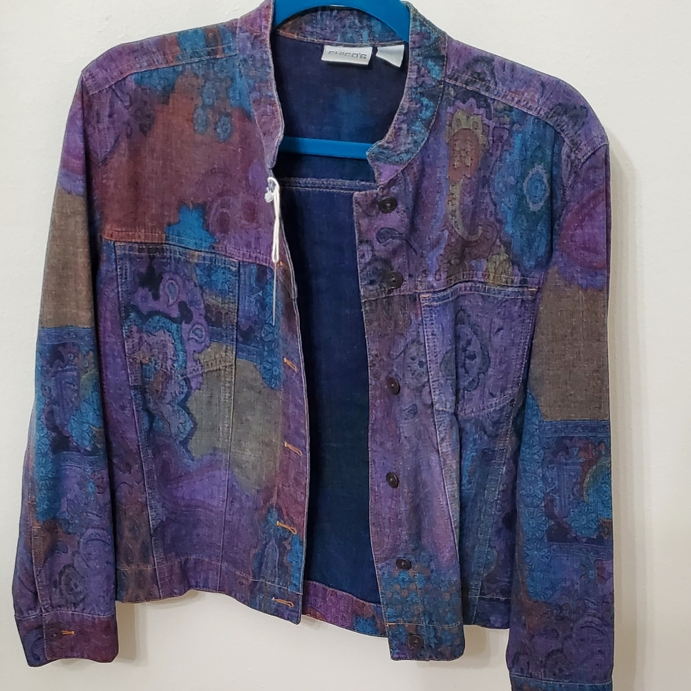 Chico's denim jacket